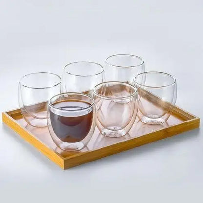 Verre à Thé Double Paroi (Lot de 6)