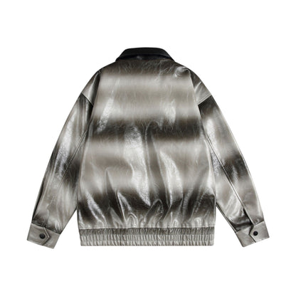 Veste japonaise satinée