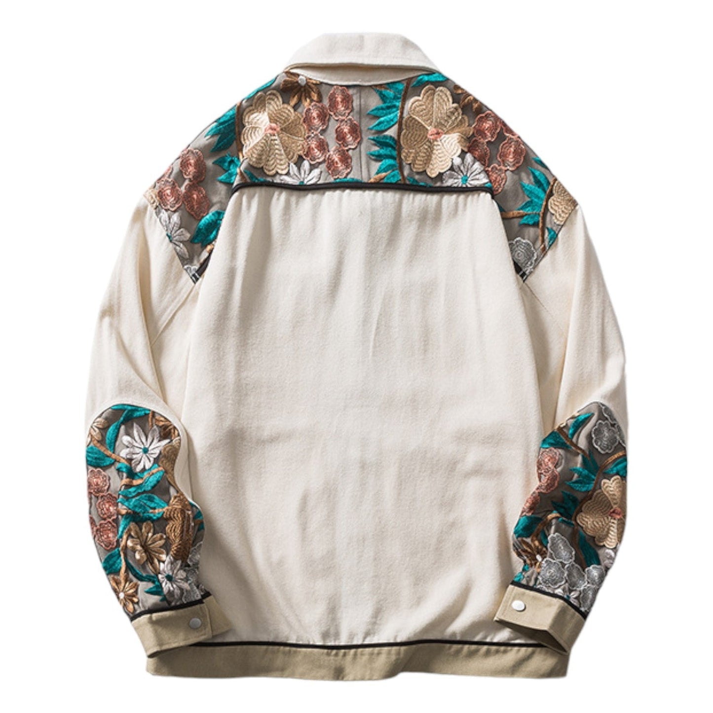 Veste fleurs japonaise