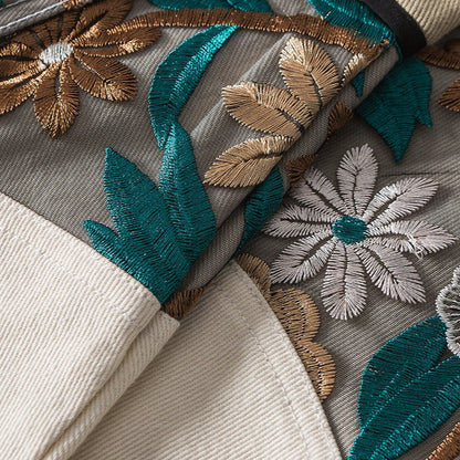 Veste fleurs japonaise