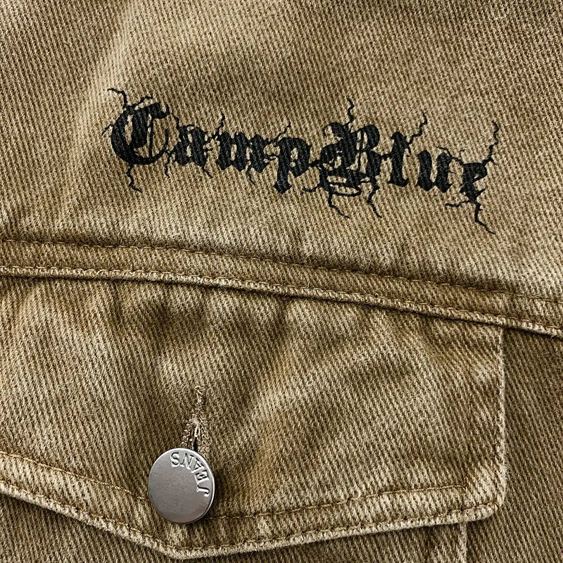 Veste brodee japonaise