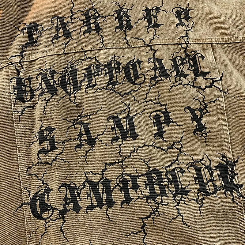 Veste brodee japonaise