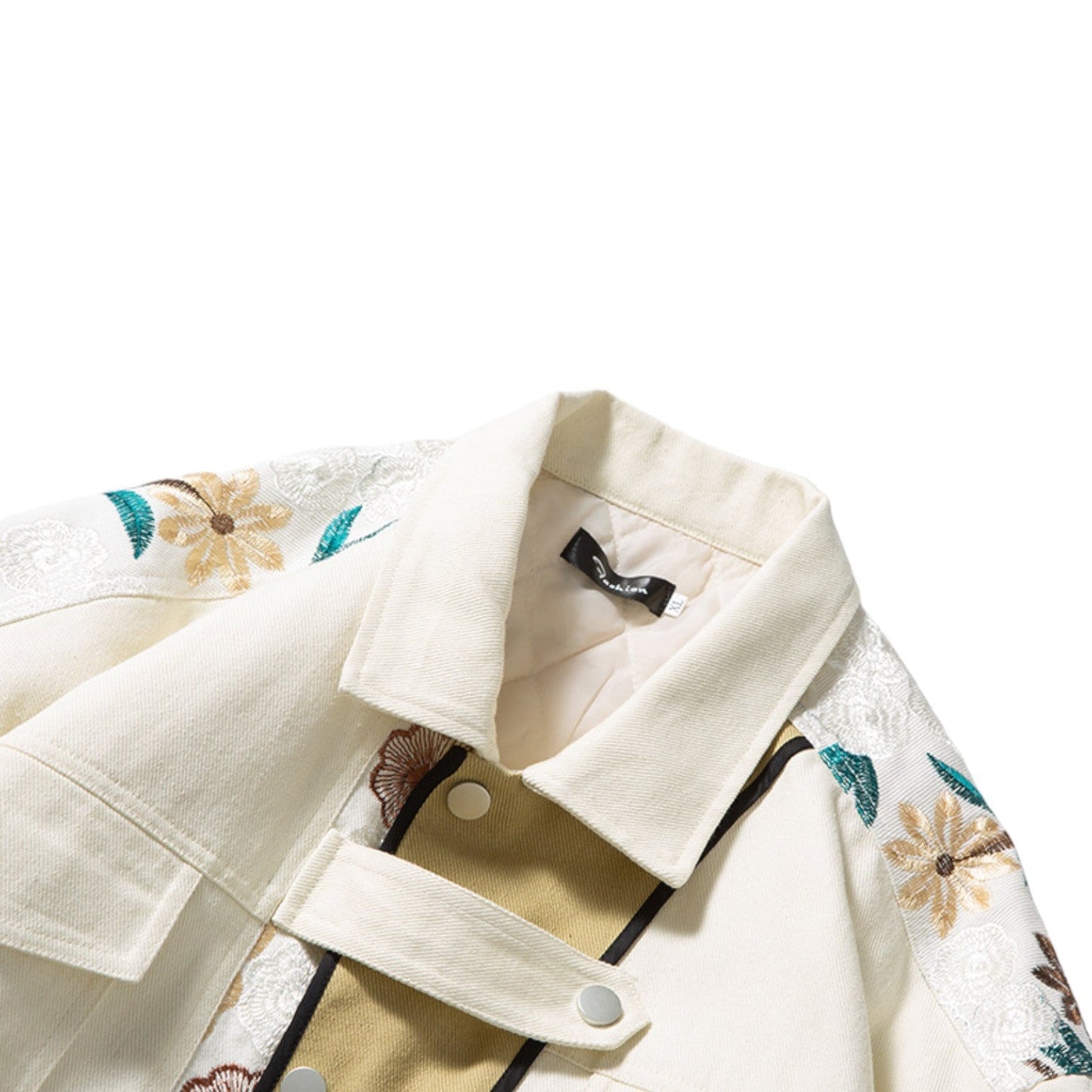 Veste harajuku japonaise homme fleurs