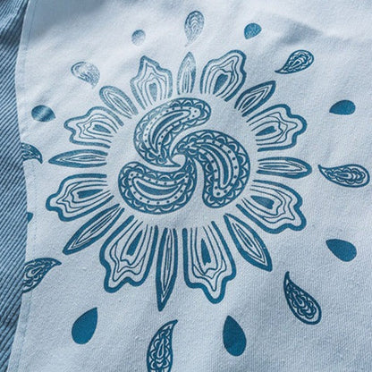 Veste jean toile japonaise