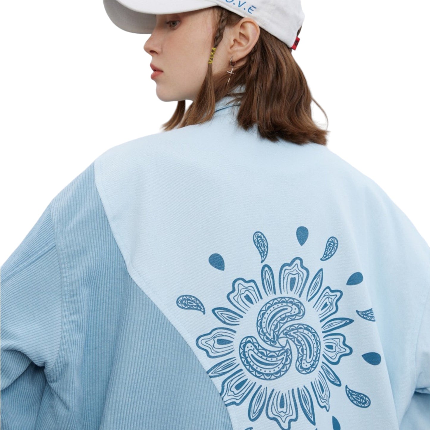 Veste jean toile japonaise