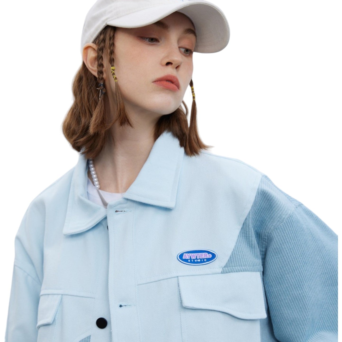 Veste jean toile japonaise