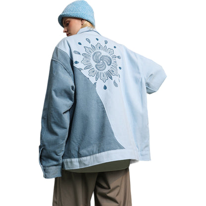 Veste jean toile japonaise