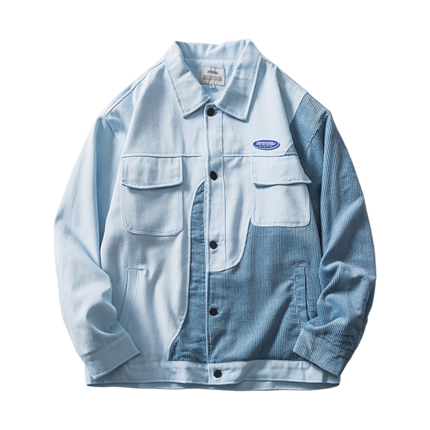 Veste en Jean Côtelée ’WRK711’ - S