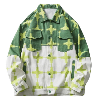 Veste en Jean Graphique ’KR711’ - S