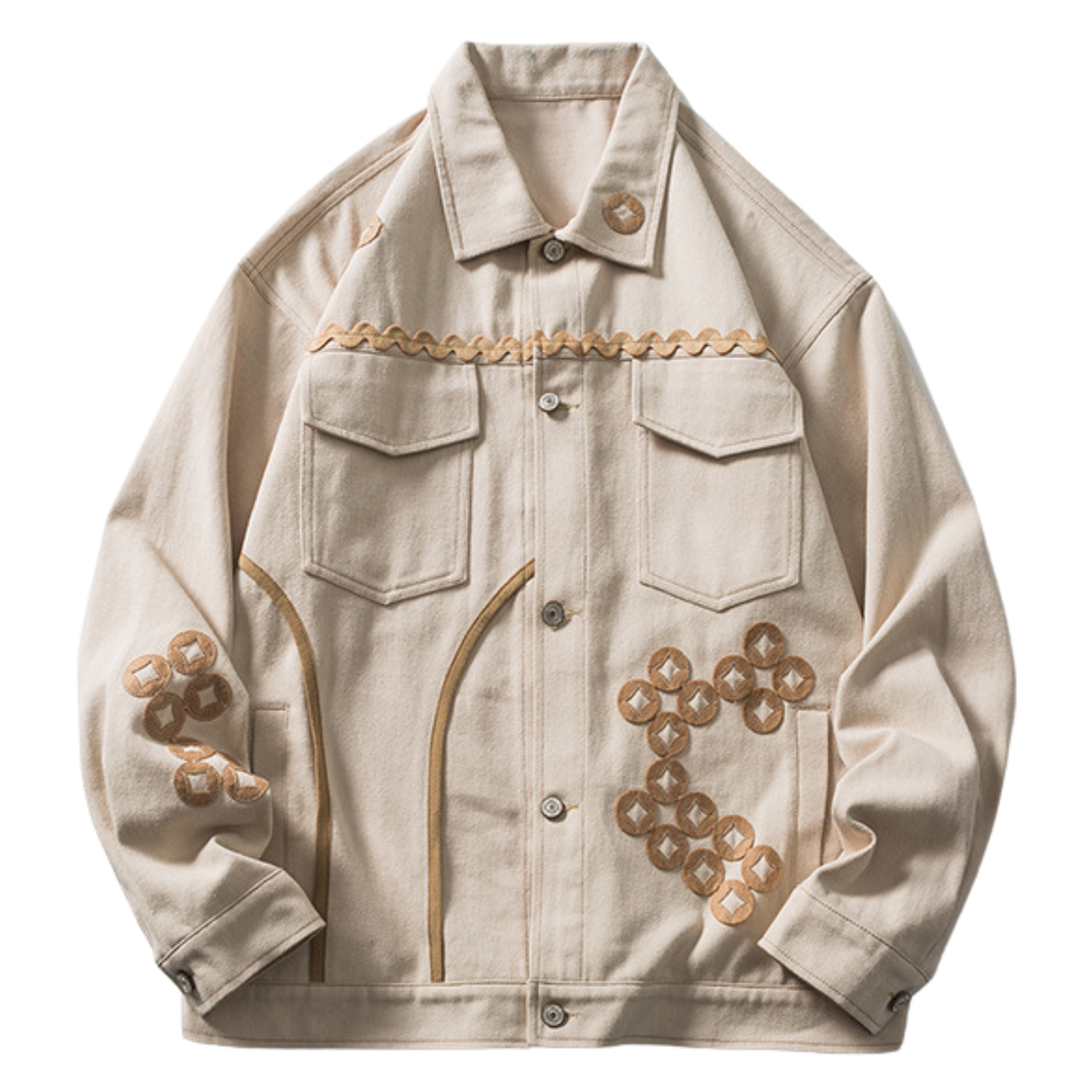 Veste en Jean Multi-Poches ’QRN711’ - S