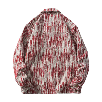 Veste imprimée motif abstrait