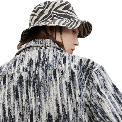 Veste imprimée motif abstrait