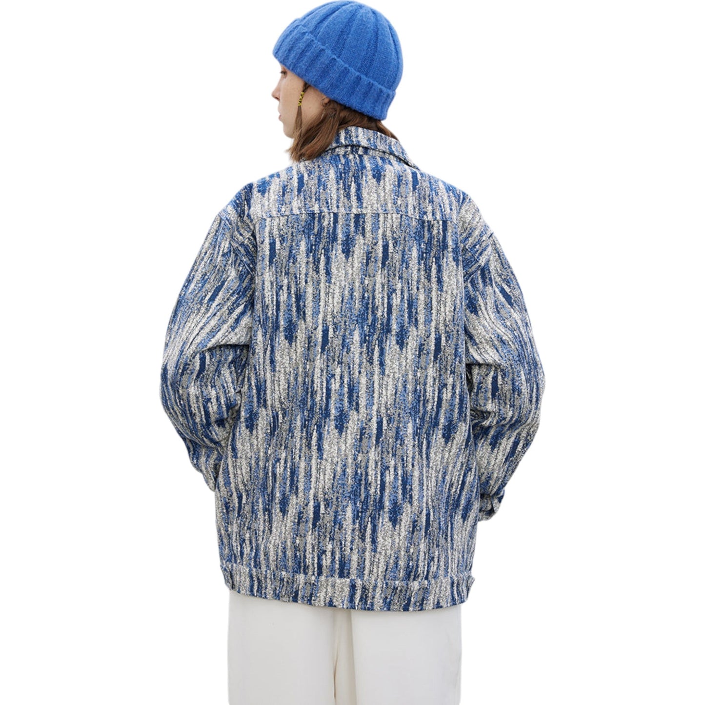 Veste imprimée motif abstrait