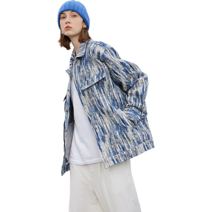 Veste imprimée motif abstrait