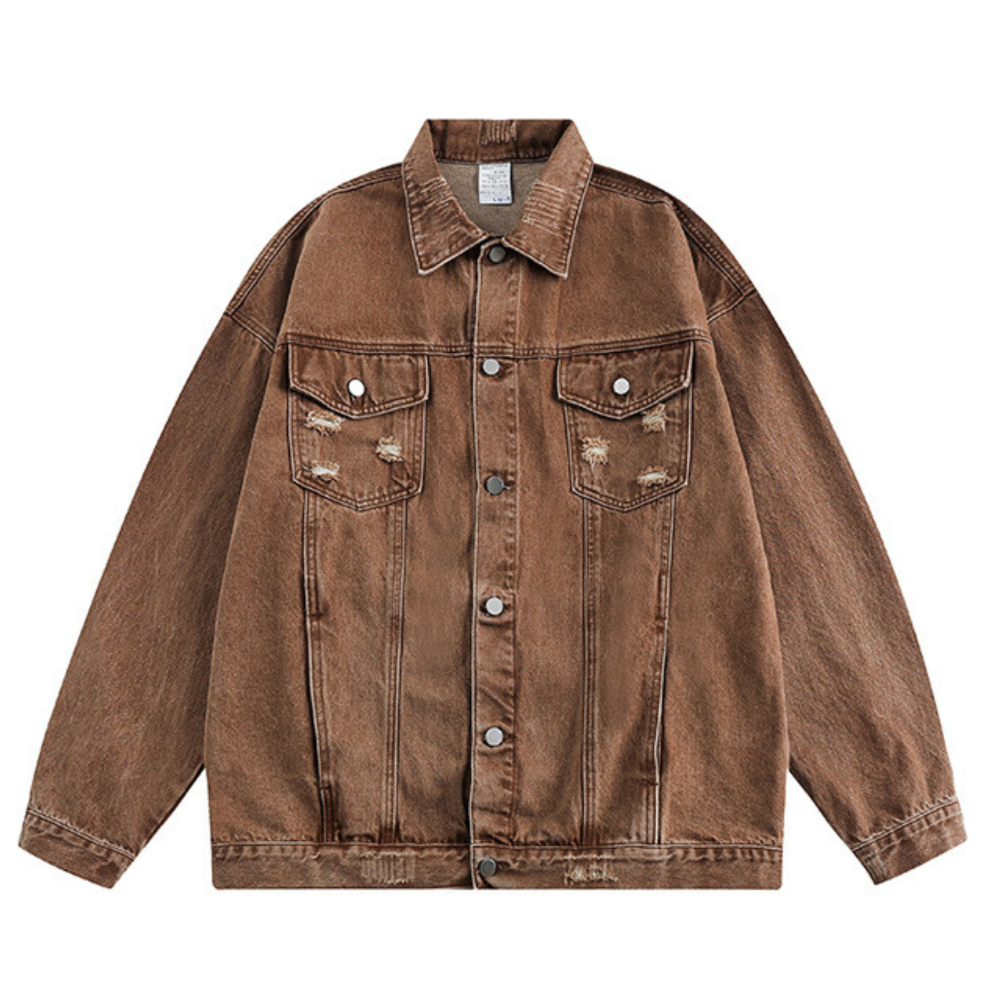 Veste en Jean Retro Vintage - Marron / M