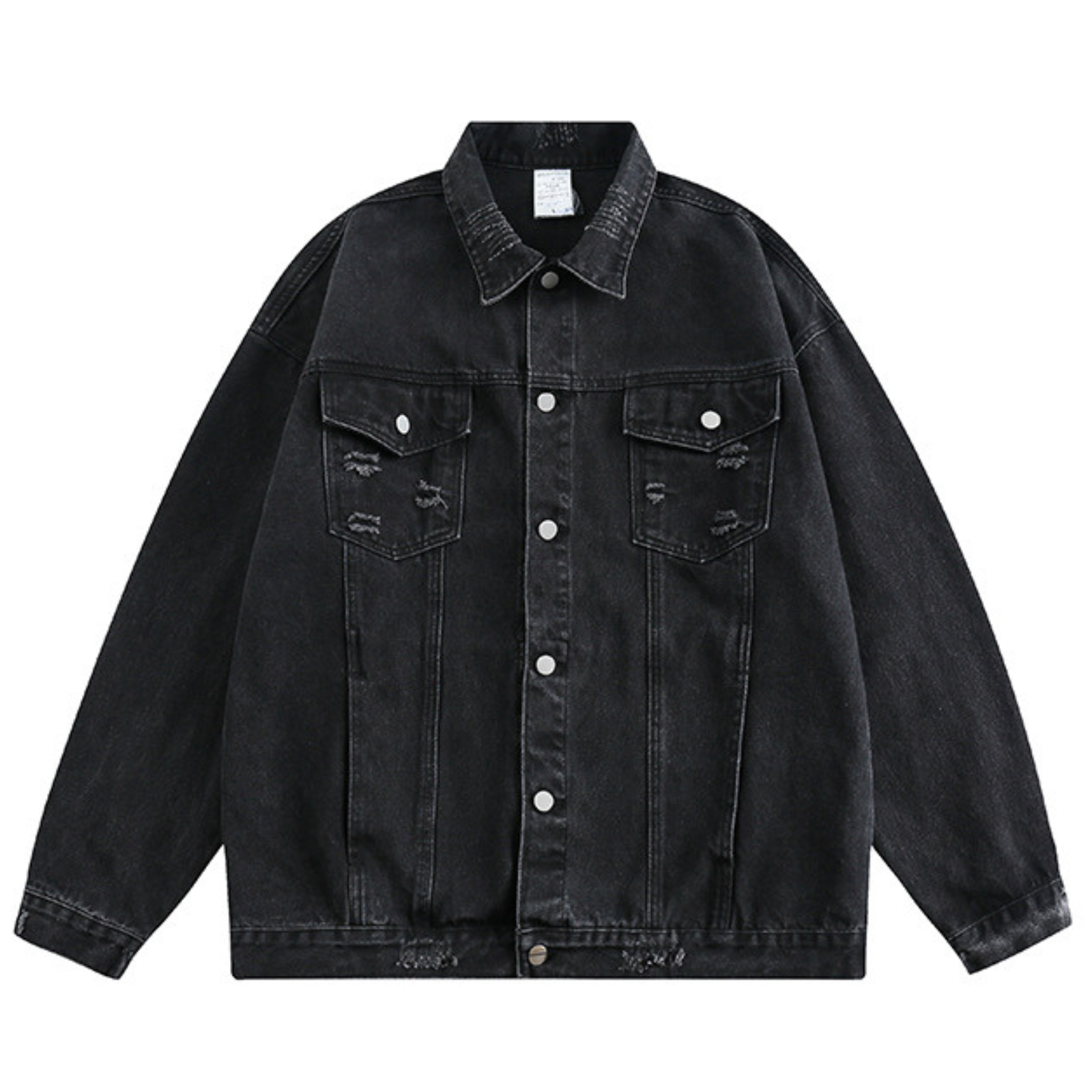 Veste en Jean Retro Vintage - Noir / M