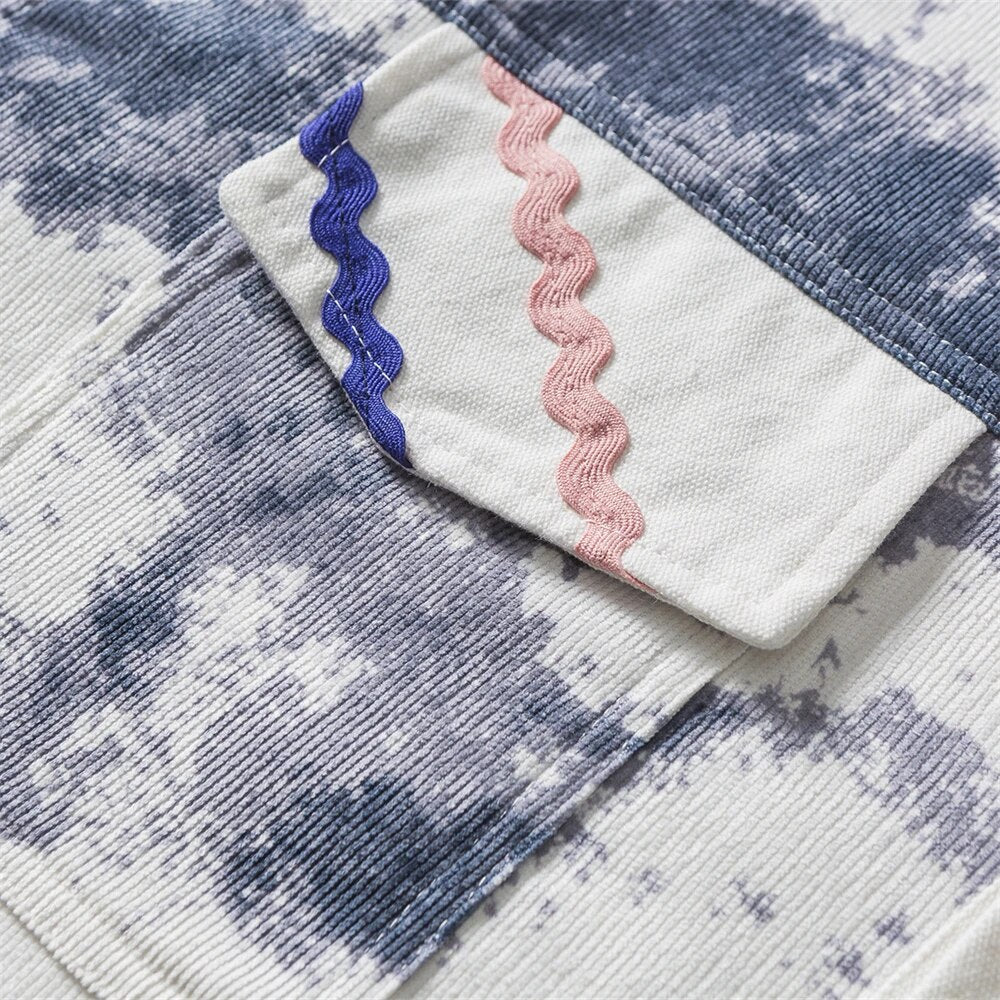 Veste en jean homme streetwear