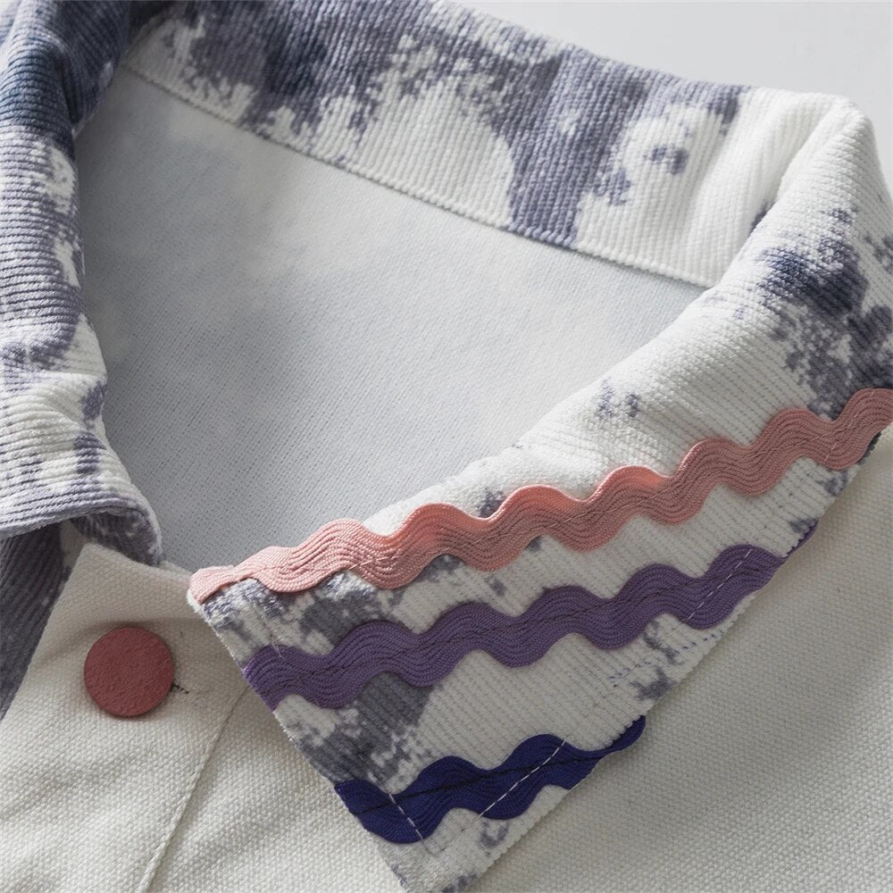 Veste en jean homme streetwear