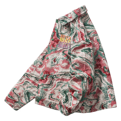 Veste en jean tie & dye