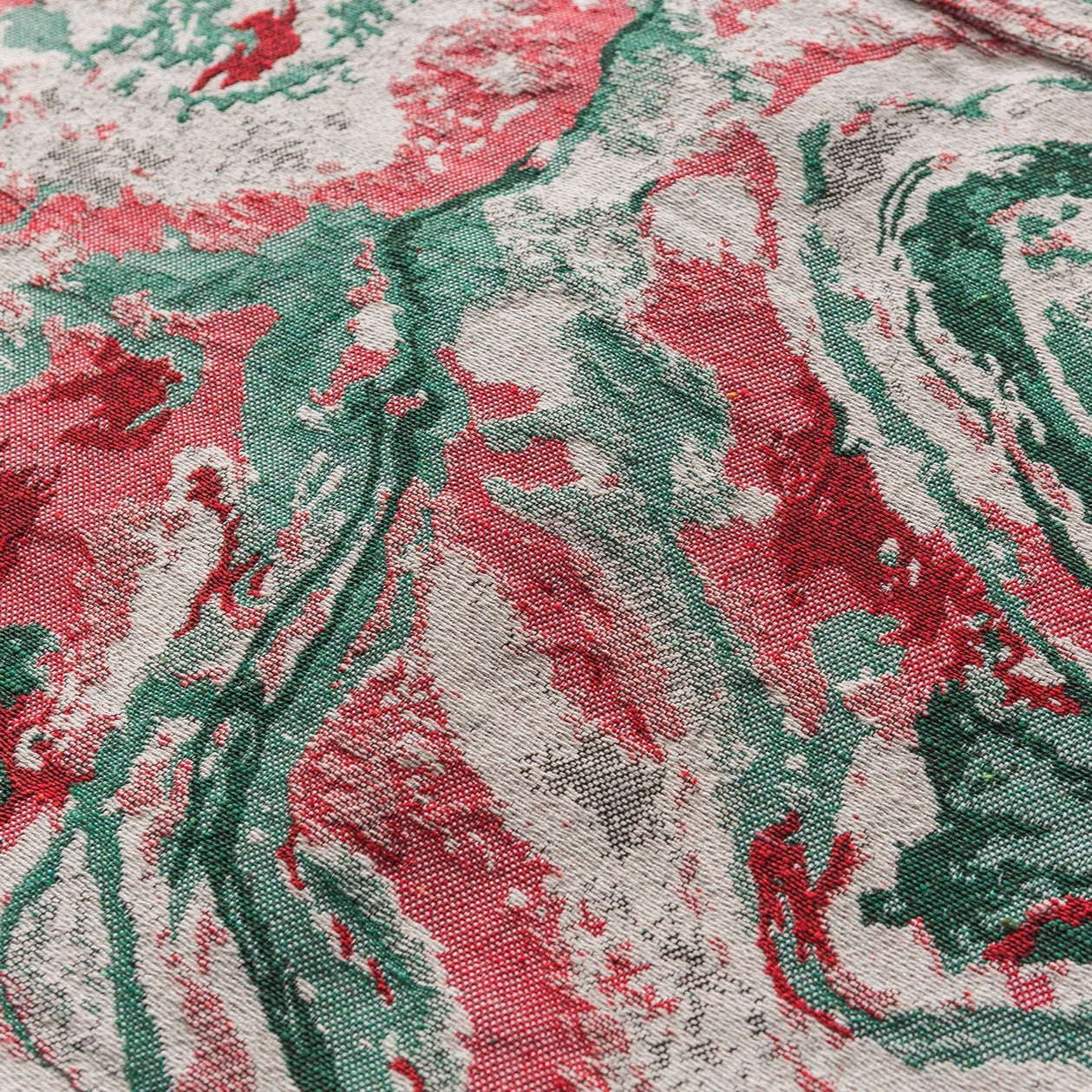 Veste en jean tie & dye