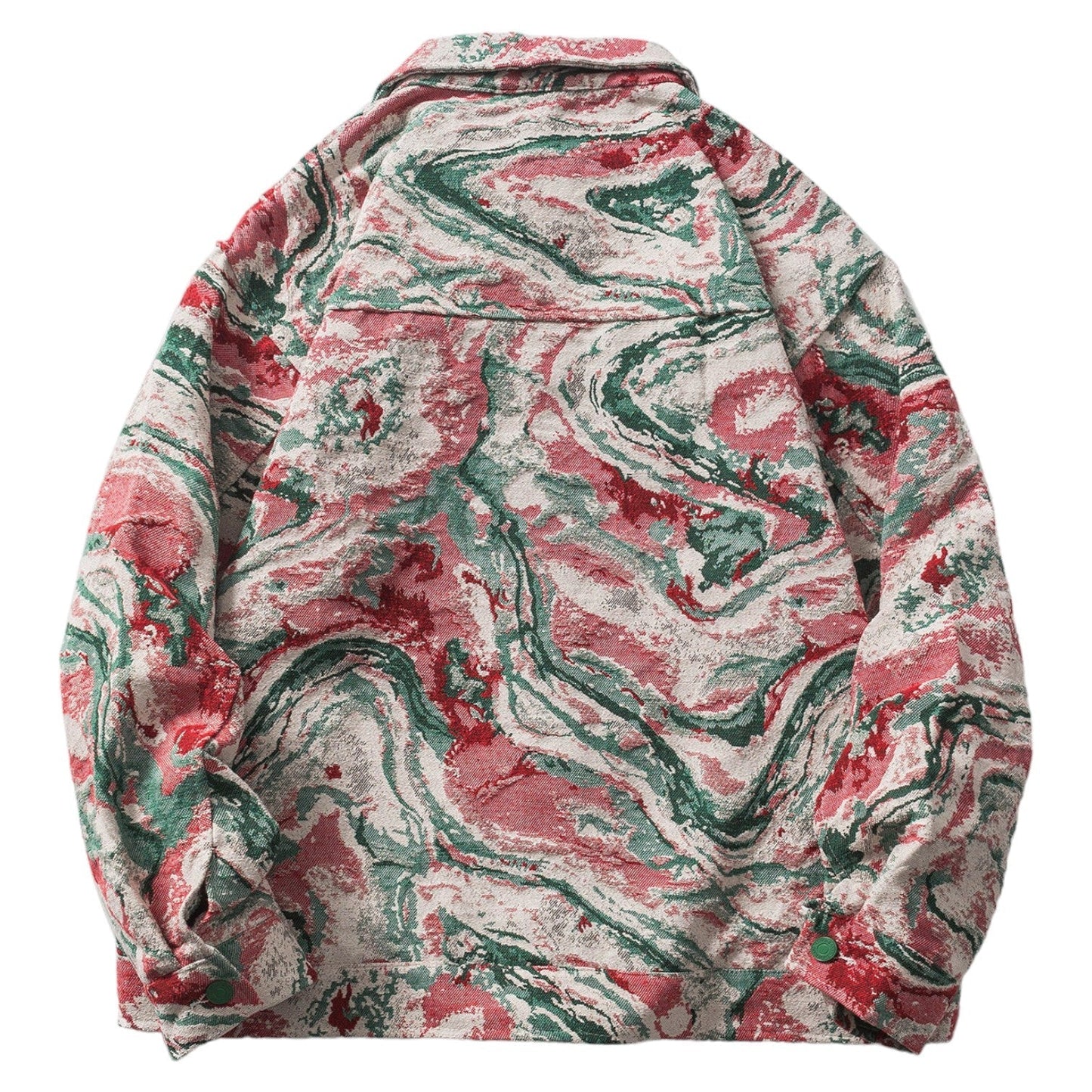 Veste en jean tie & dye