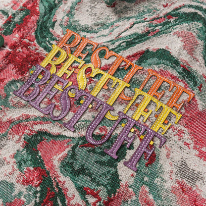 Veste en jean tie & dye