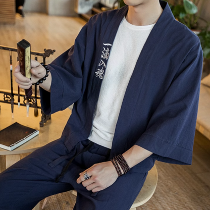 Veste kimono homme