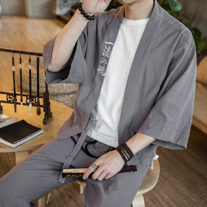 Veste kimono homme