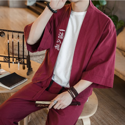 Veste kimono homme