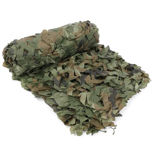 Voile d'Ombrage Rectangulaire de Style Camouflage Militaire
