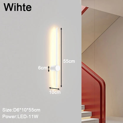 Applique Murale LED Minimaliste NordicShine - Design Scandinave Moderne et Élégant