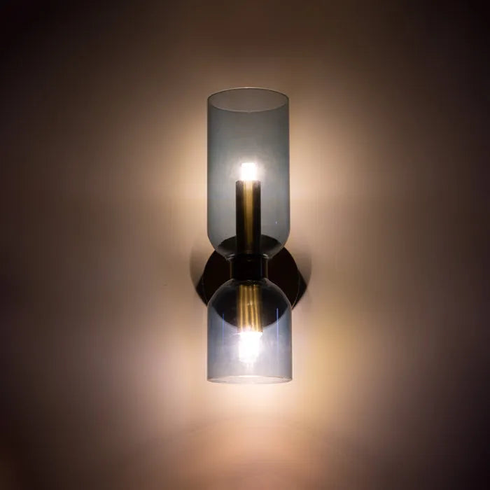 Applique Murale LED Double Tête en Verre – Élégance Moderne et Efficacité Énergétique