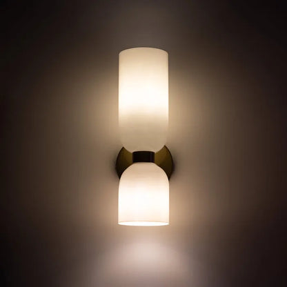Applique Murale LED Double Tête en Verre – Élégance Moderne et Efficacité Énergétique